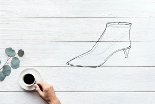 coffee shoe design